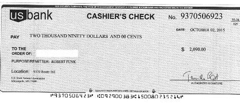 watch out for fake checks|create a cashier's check online.